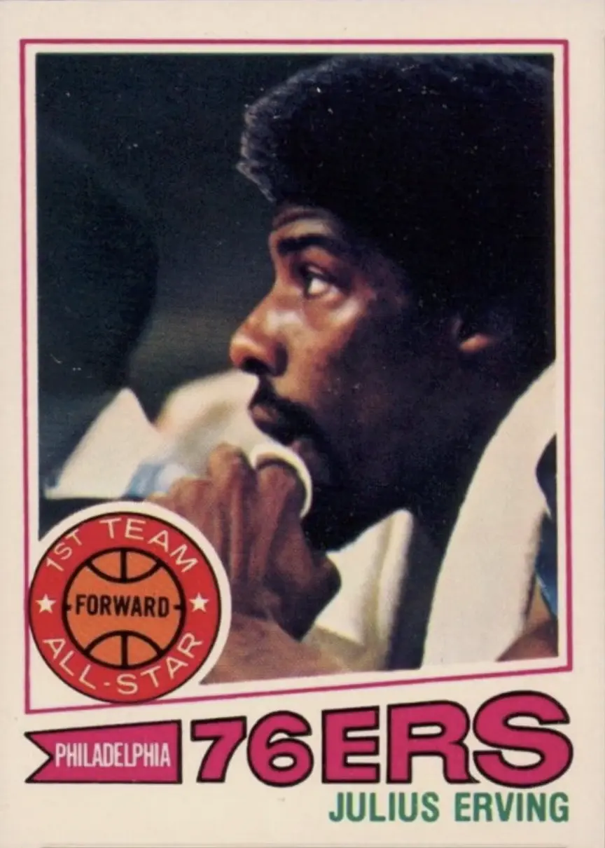 1977-78 Topps #100 Julius Erving