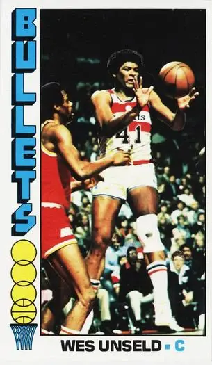 1976-77 Topps #5 Wes Unseld