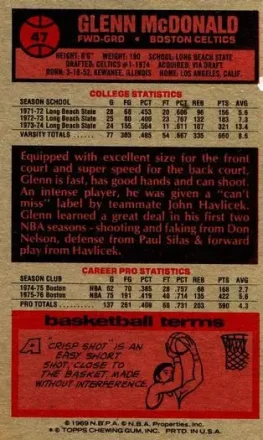 Reverso de Glenn McDonald