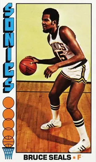 1976-77 Topps #63 Bruce Seals