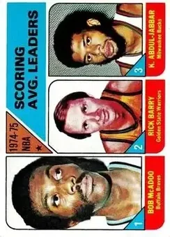 1975-76 Topps #1 - Rick Barry)