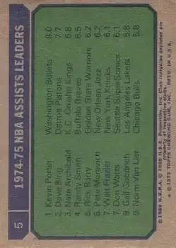 Back of Card #5