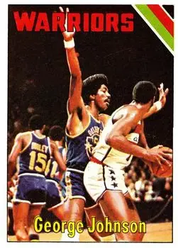 1975-76 Topps #13 George T. Johnson