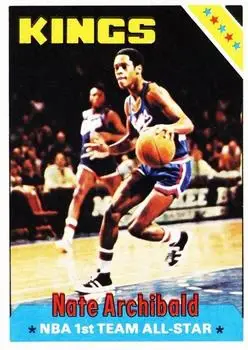 1975-76 Topps #15 Nate Archibald