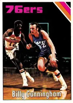 1975-76 Topps #20 Billy Cunningham