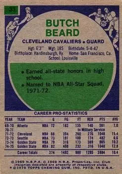 Back of Butch Beard