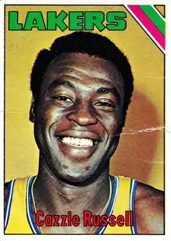 1975-76 Topps #34 Cazzie Russell