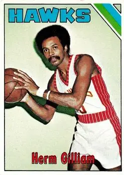 1975-76 Topps #43 Herm Gilliam