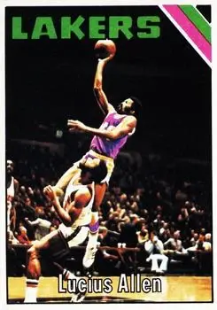 1975-76 Topps #52 Lucius Allen