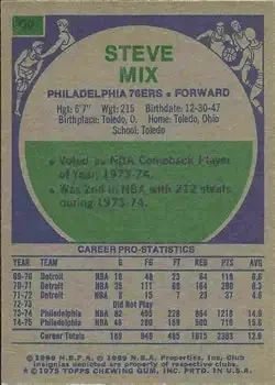 Back of Steve Mix