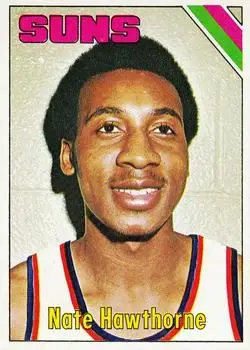 1975-76 Topps #57 Nate Hawthorne