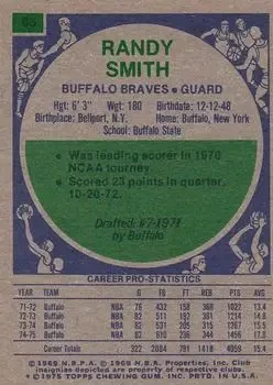 Back of Randy Smith