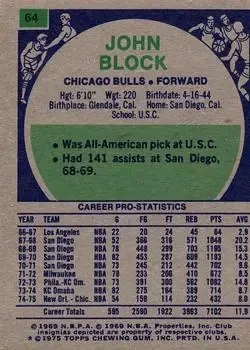 Back of John Block