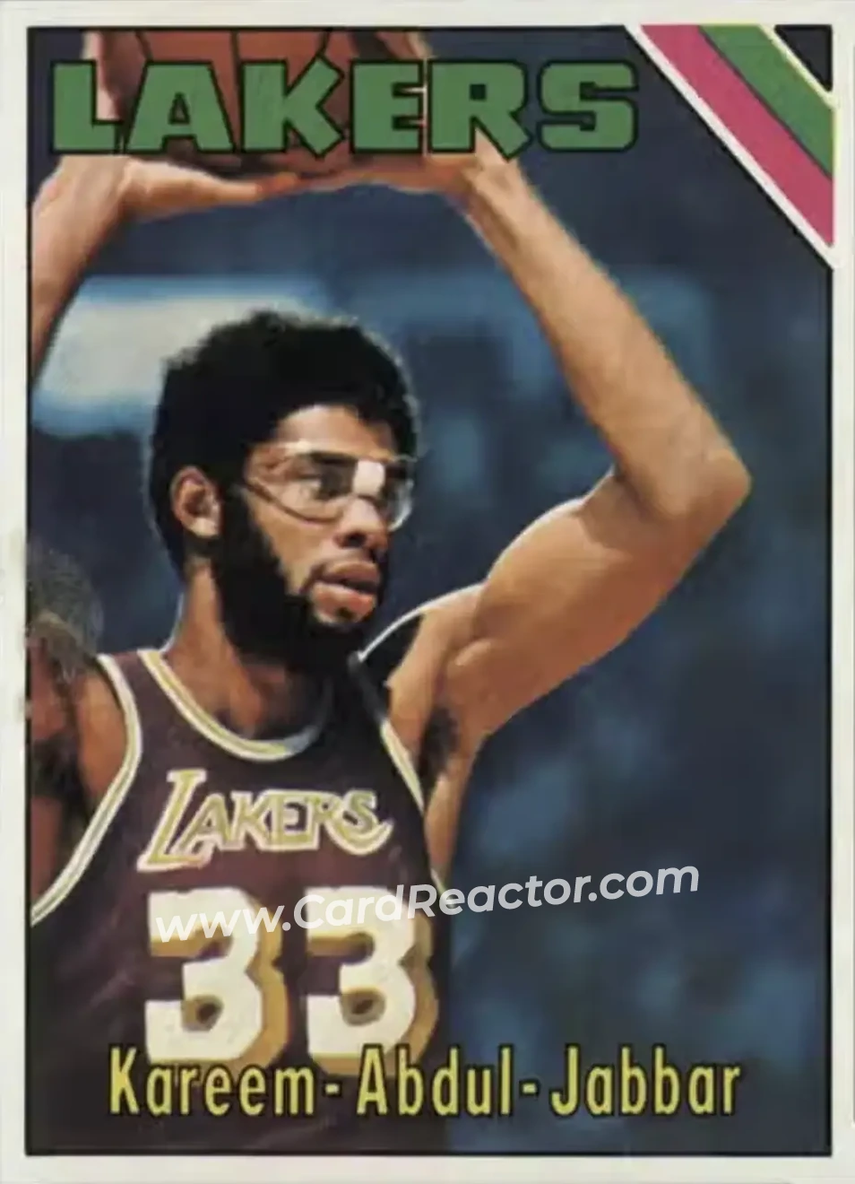 Enlarged card image