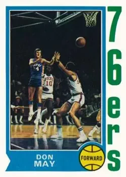 1974-75 Topps #2 Don May