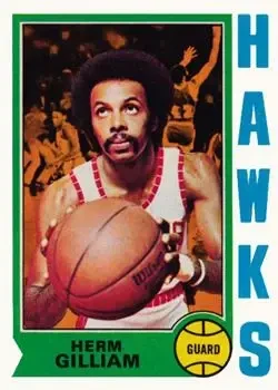 1974-75 Topps #5 Herm Gilliam