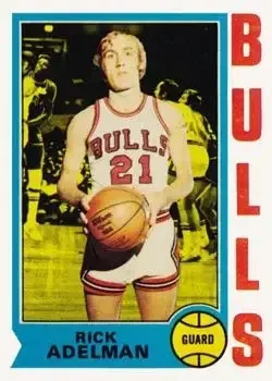 1974-75 Topps #7 Rick Adelman