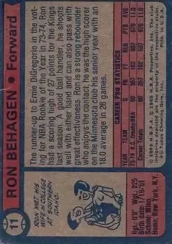 Back of Ron Behagen