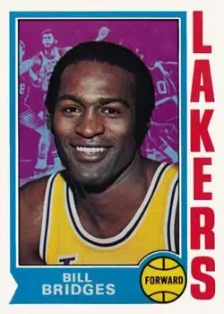 1974-75 Topps #13 Bill Bridges