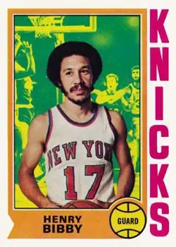 1974-75 Topps #16 Henry Bibby