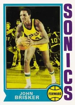 1974-75 Topps #18 John Brisker