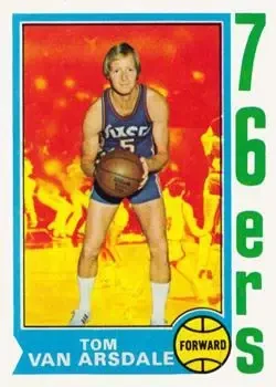 1974-75 Topps #20 Tom Van Arsdale