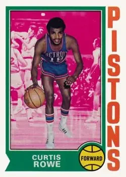 1974-75 Topps #22 Curtis Rowe
