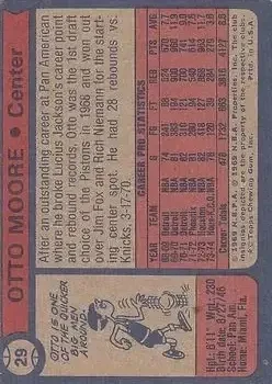 Back of Otto Moore