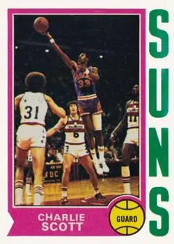 1974-75 Topps #35 Charlie Scott