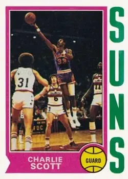 1974-75 Topps #35 Charlie Scott