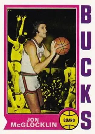 1974-75 Topps #37 Jon McGlocklin
