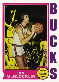 1974-75 Topps #37 Jon McGlocklin