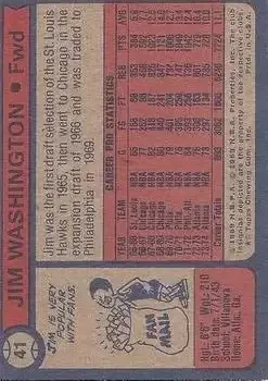 Back of Jim Washington