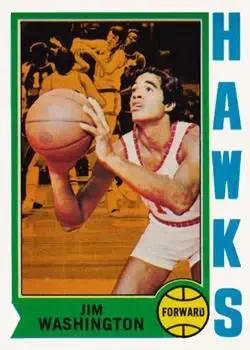 1974-75 Topps #41 Jim Washington