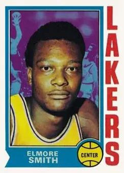 1974-75 Topps #49 - Elmore Smith - Los Angeles Lakers