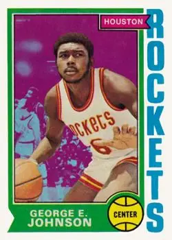 1974-75 Topps #54 George E. Johnson