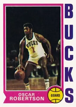 1974-75 Topps #55 Oscar Robertson