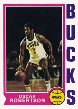 Front of Oscar Robertson