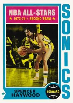 1974-75 Topps #70 Spencer Haywood
