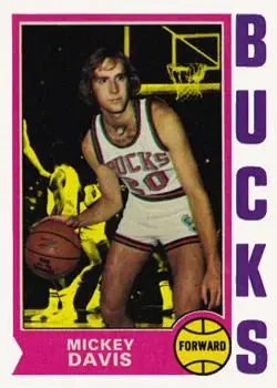 1974-75 Topps #73 Mickey Davis