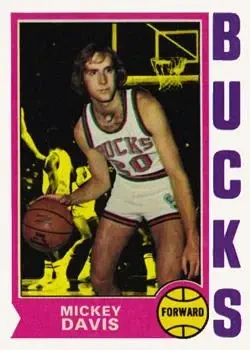 1974-75 Topps #73 Mickey Davis