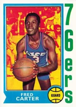 1974-75 Topps #75 Fred Carter
