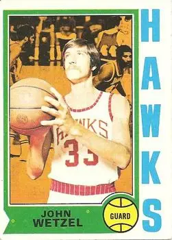 1974-75 Topps #77 John Wetzel