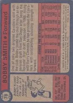 Back of Bingo Smith