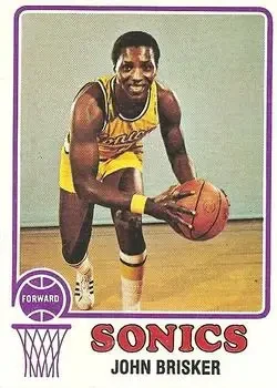 1973-74 Topps #7 John Brisker