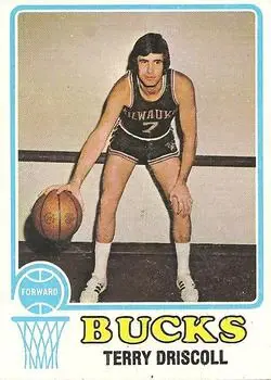 1973-74 Topps #17 Terry Driscoll
