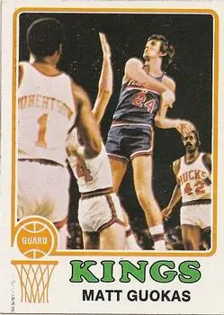 1973-74 Topps #18 Matt Guokas