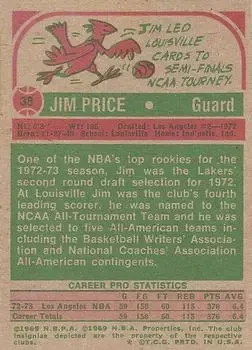 Back of Jim Price