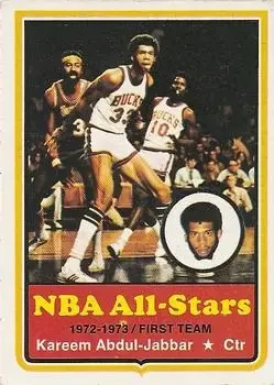 Front of Kareem Abdul-Jabbar