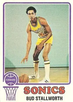 1973-74 Topps #58 Bud Stallworth